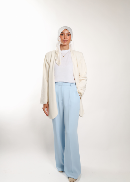 LE PANTALON BLEU CIEL