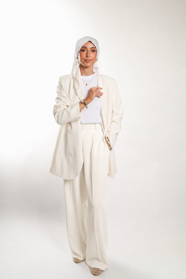 LE PANTALON ÉCRU