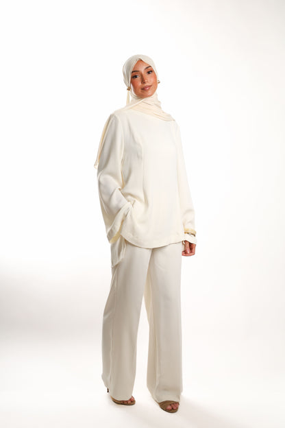 LE PANTALON ÉCRU